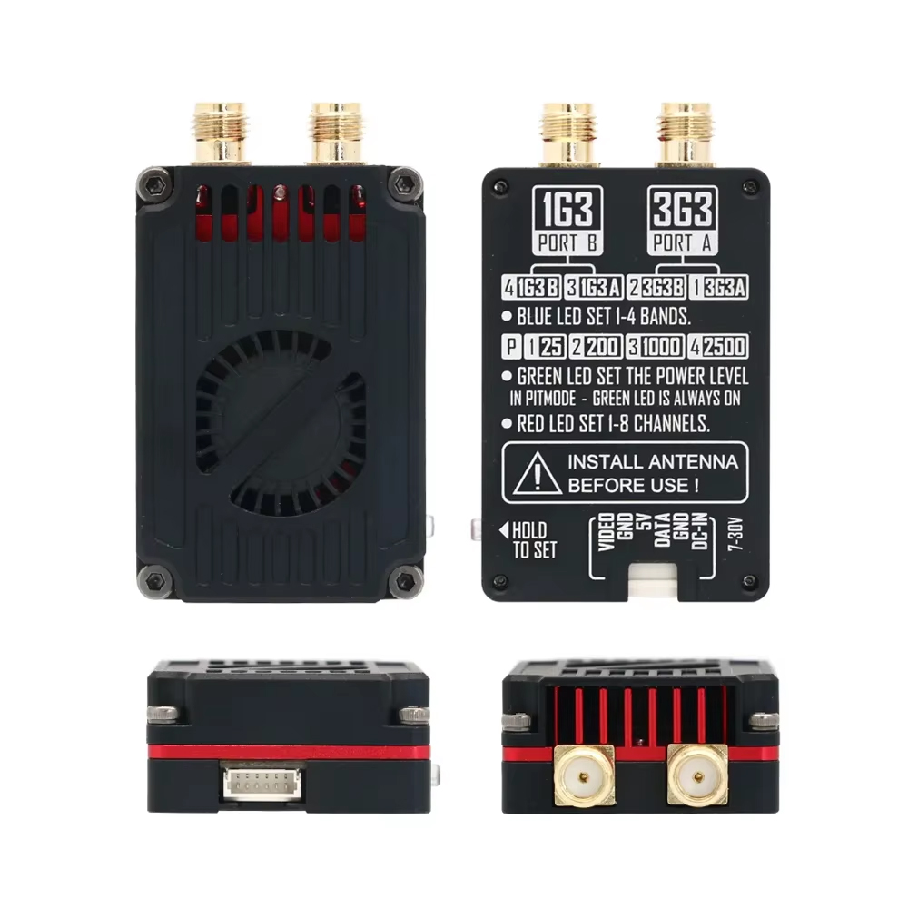 Rushfpv Rush 1.3G/3.3G 4W 7-30 - Drone Transmitter ulasan dan harga